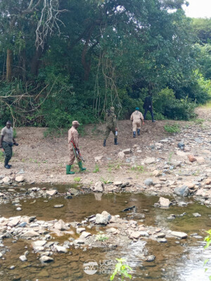 MFNP Vet department accessing hard to reach areas using a UCF donated boat
