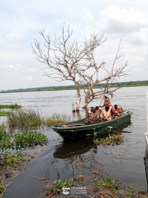 Marine Rangers in MFNP on a patrol using a UCF donated boat (2)
