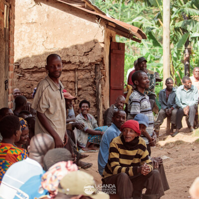UCF holds meetings with the people living near Queen Elizabeth Nartional Park to solve Human Wildlife Conflict related cases (17)